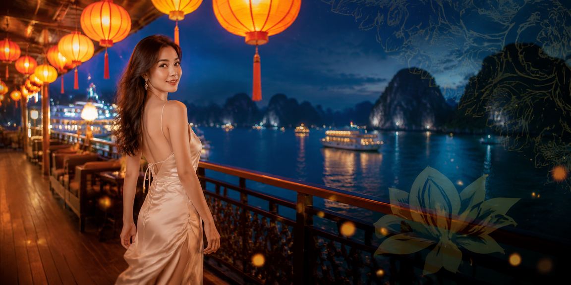 Người dùng trải nghiệm ứng dụng cá cược về đêm tại Hạ Long