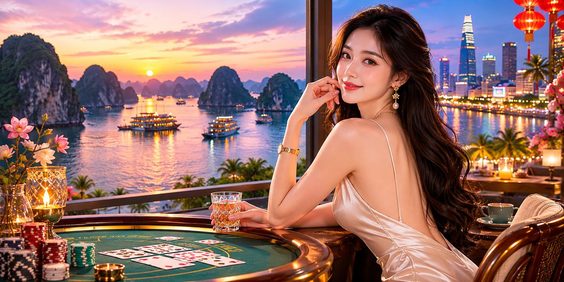 Người chơi tại Sài Gòn thưởng thức cà phê và tham gia baccarat trực tuyến